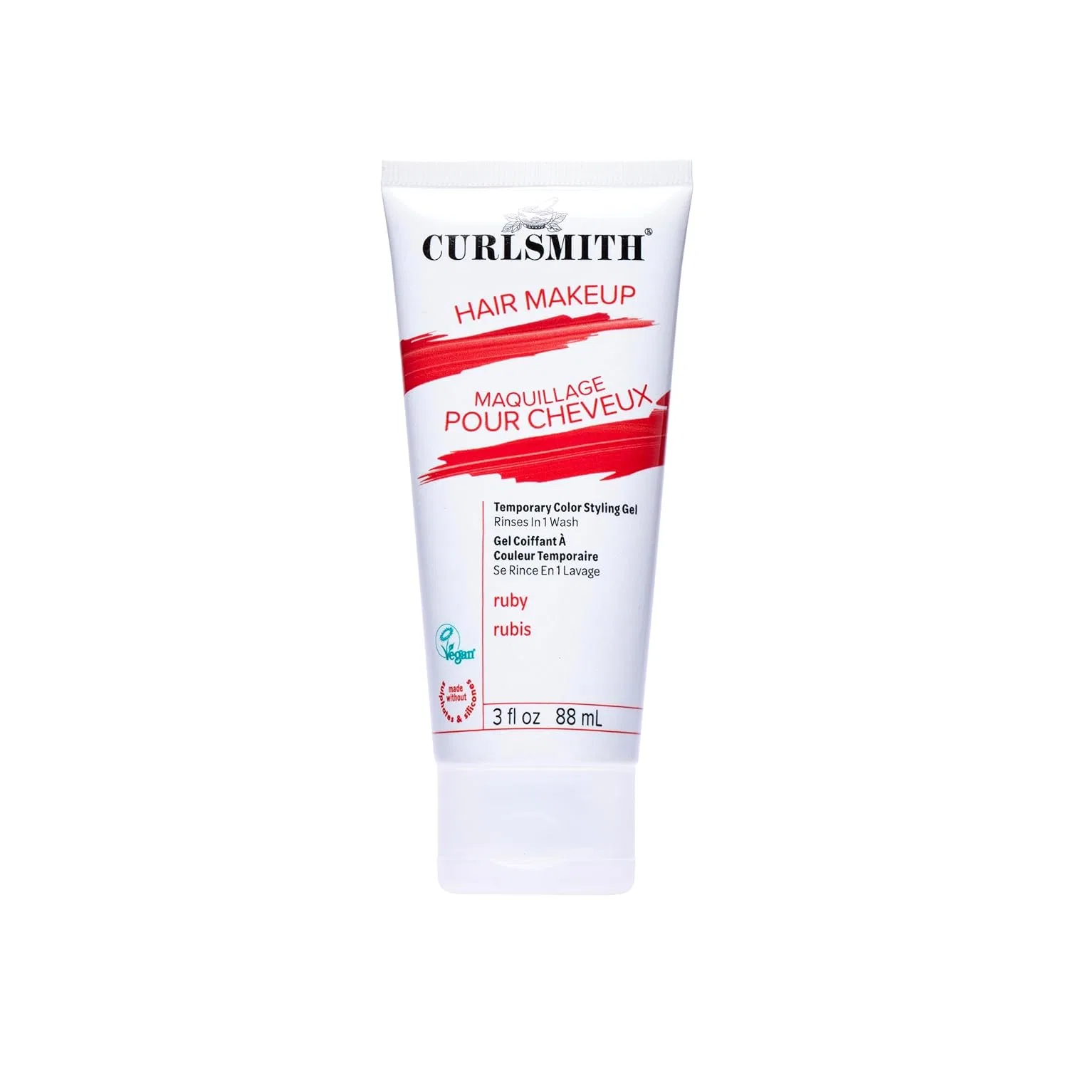 Временная краска-гель для волос Curlsmith Hair Makeup Ruby Red Curlsmith, Ruby-Red