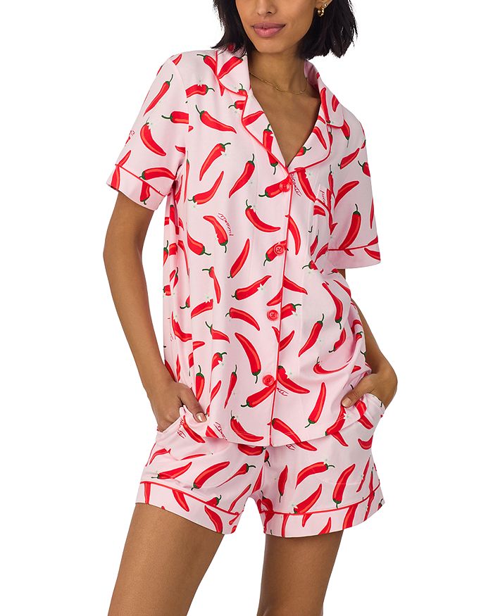 

Классический комплект пижамы с коротким рукавом BedHead Pajamas, мультиколор
