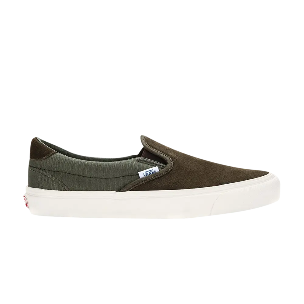 Слипоны OG 59 LX Vans, зеленый