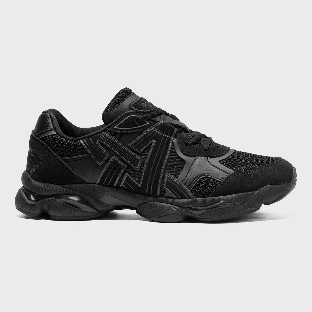 Мужские чёрные низкие кроссовки Tigrun от Onitsuka Tiger