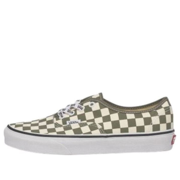 

Кроссовки authentic checkerboard 'green beige' Vans, зеленый
