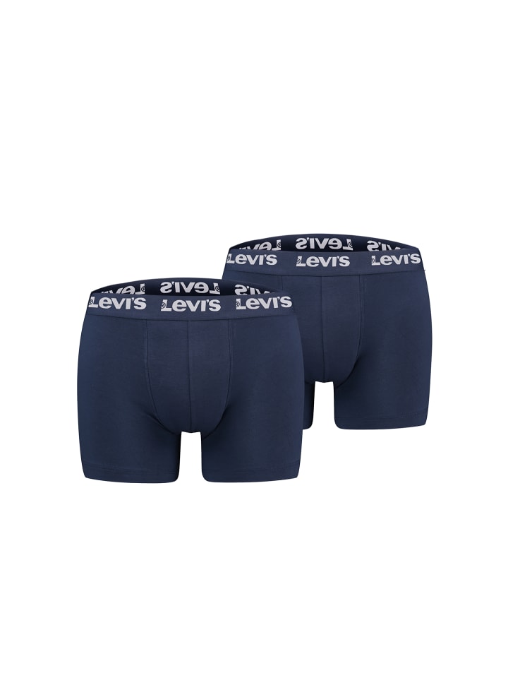 

Levi´s Боксерские шорты LEVIS Men Repeat Logo Boxer 2P темно-синего цвета