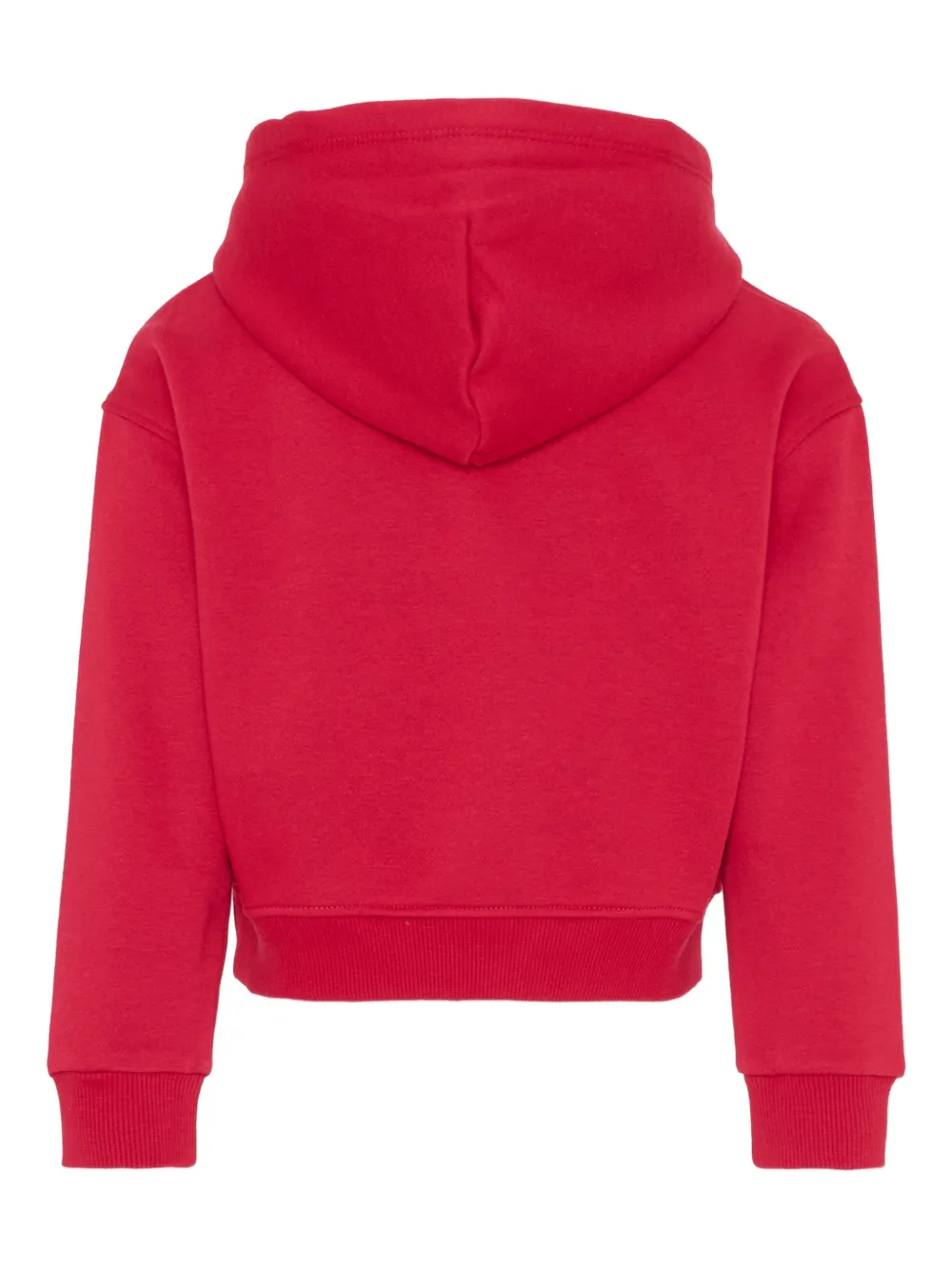 Худи с длинными рукавами и украшенным логотипом Tommy Hilfiger Junior, красный — фото 2