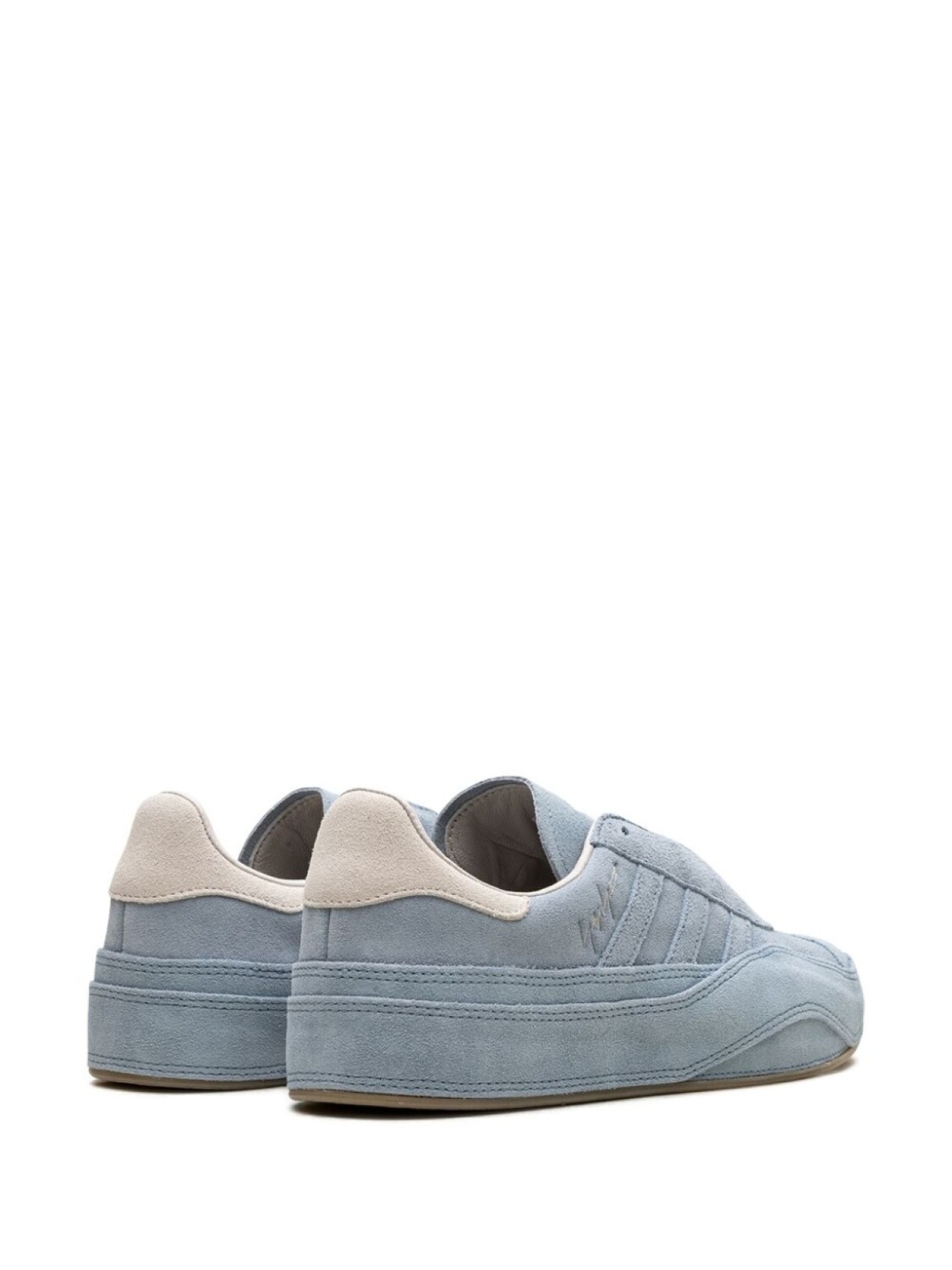 Кроссовки Gazelle "Tactile Blue/Alumina" Y-3, синий — фото 3