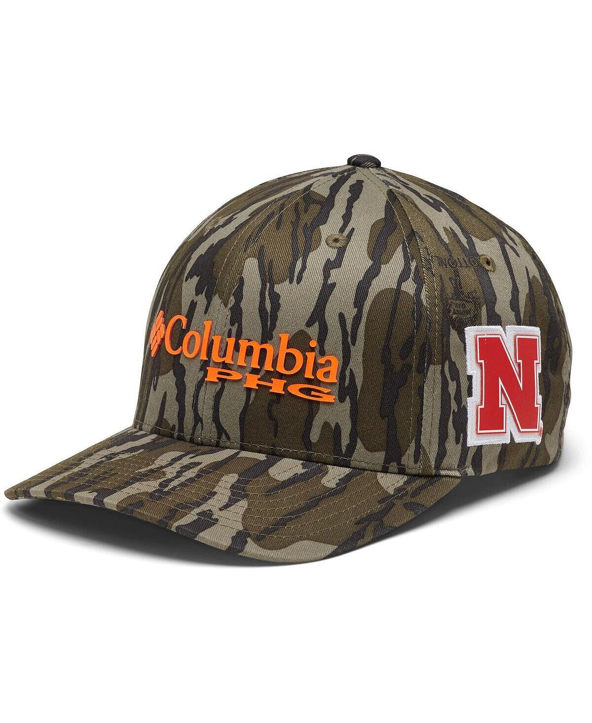 

Мужская кепка Mossy Oak Camo Nebraska Huskers Bottomland Flex Hat Columbia