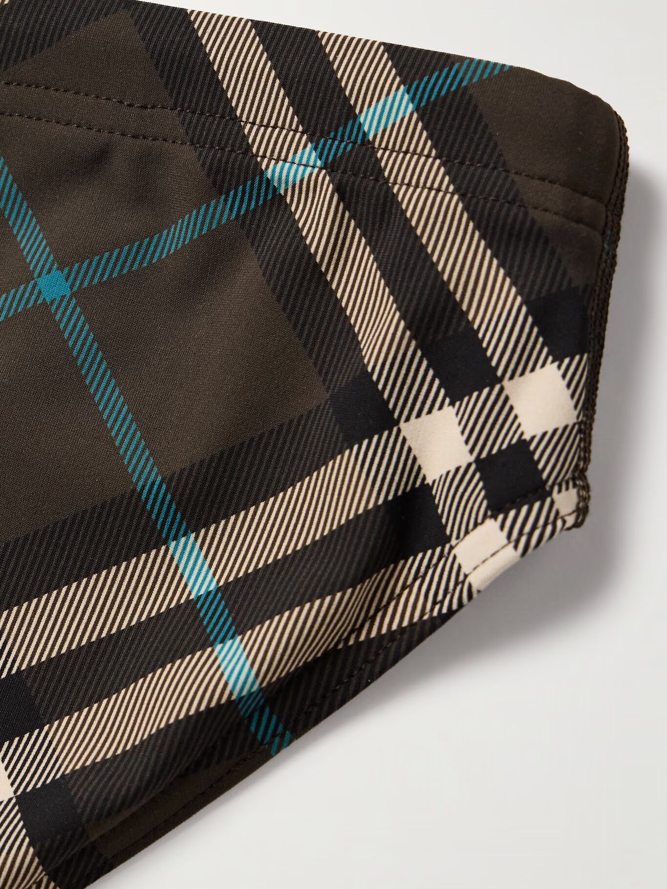 

Плавки-шорты в клетку BURBERRY, коричневый