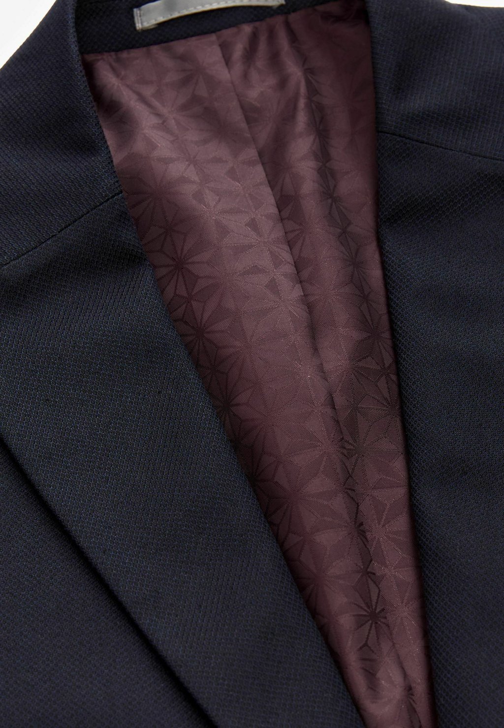

Пиджак-блейзер TEXTURED REGULAR FIT Next, синий