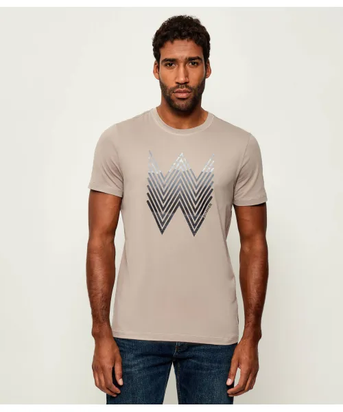 

Футболка рок Regular fit Bogner, бежевый