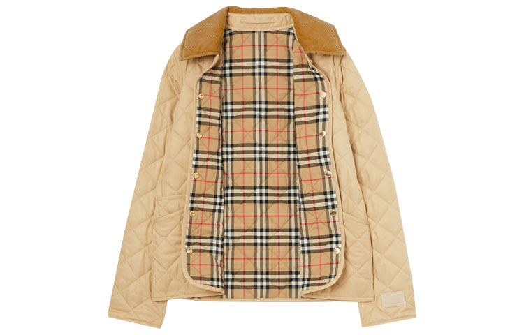 Куртка женская Burberry, мягкая, рыжевато-коричневый — фото 3
