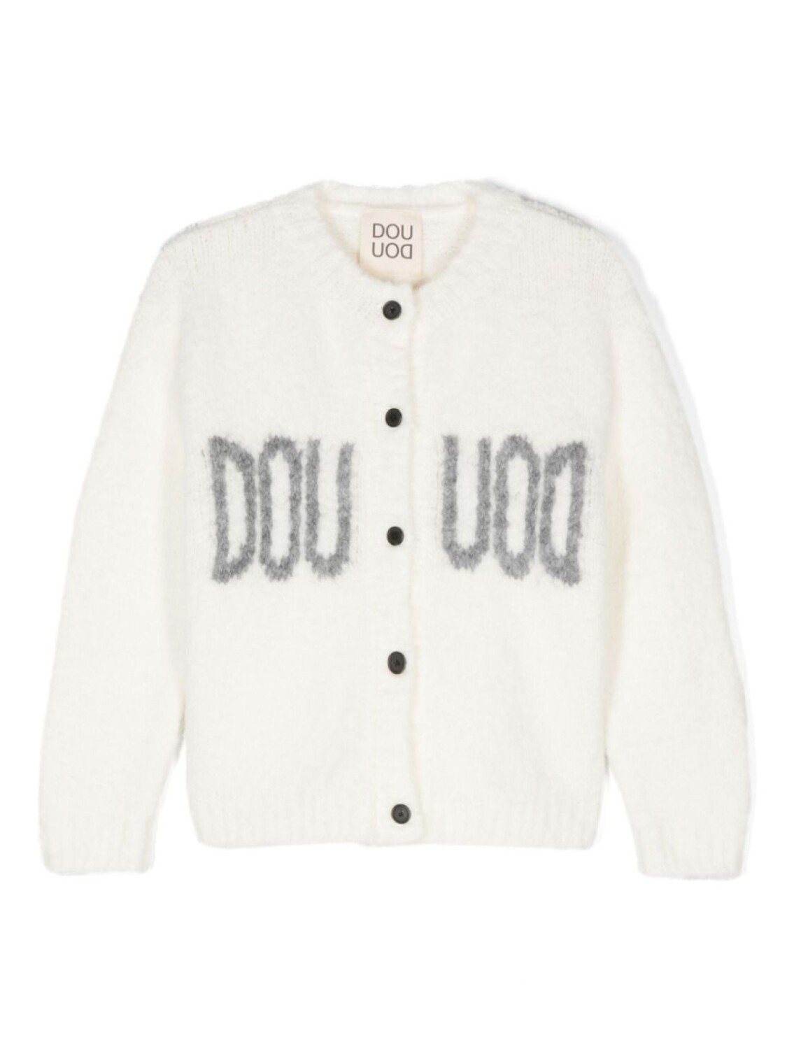 

Кардиган с логотипом Douuod Kids, белый