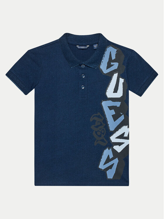 

Рубашка стандартного кроя Guess, синий