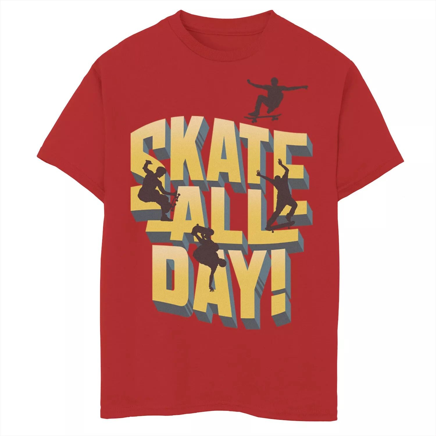 

Футболка Fifth Sun Skate All Day для мальчиков 8–20 лет с рисунком и силуэтом Fifth Sun