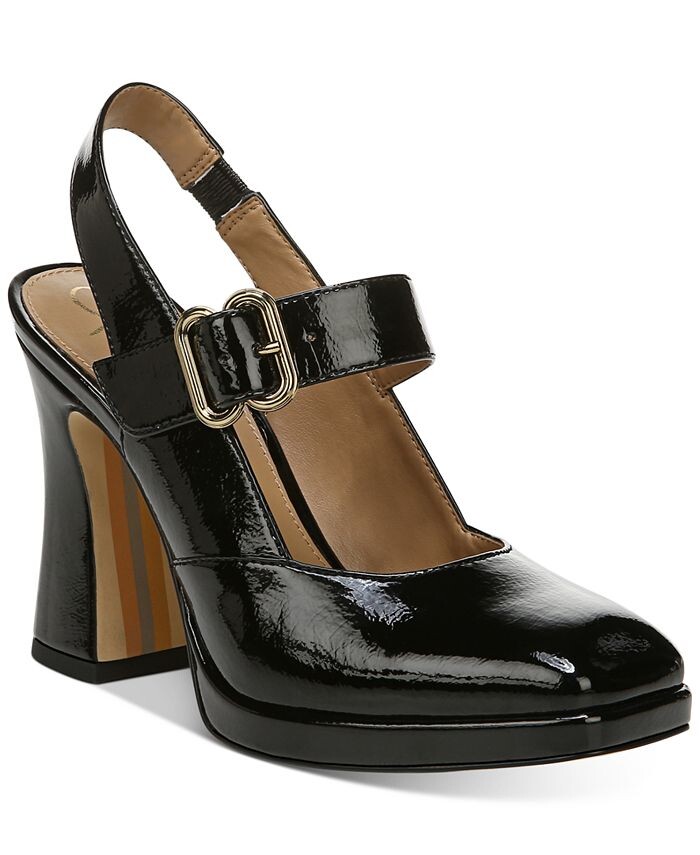 

Женские туфли-лодочки Jildie Mary Jane с пяткой на пятке Sam Edelman, черный