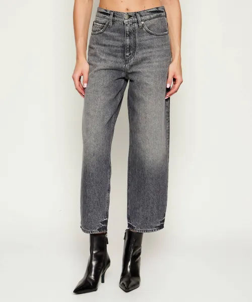 

Джинсы Эстель Carrot fit Pinko, серый