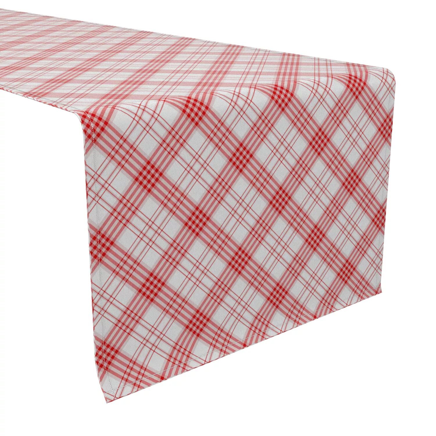 

Дорожка для стола, 100 % хлопок, 16x90 дюймов, клетка 10