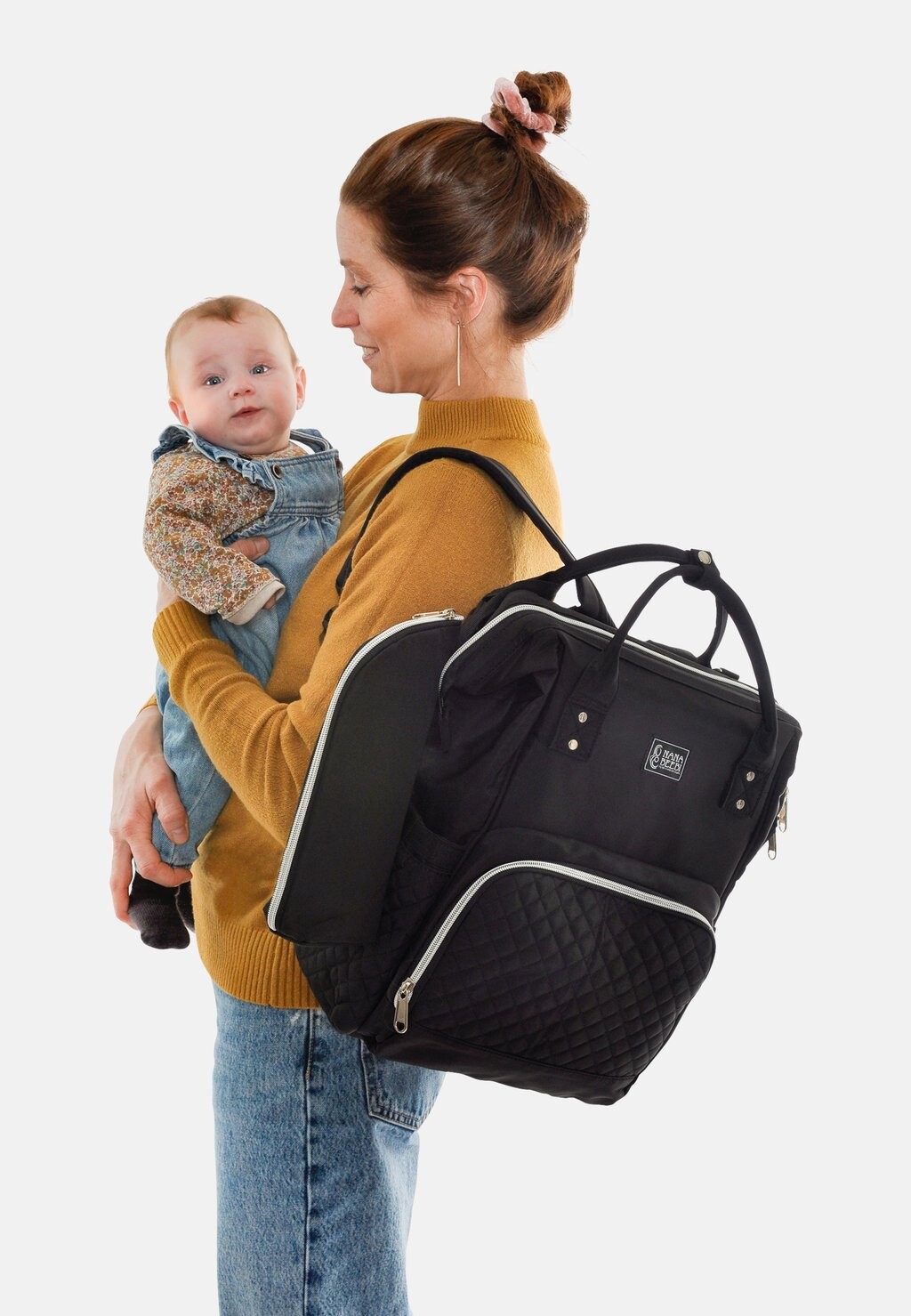 

Сумка для пеленания NanaBeebi, черный