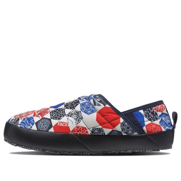 

Кроссовки thermoball traction mule v ' blue ic geo print' The North Face, белый