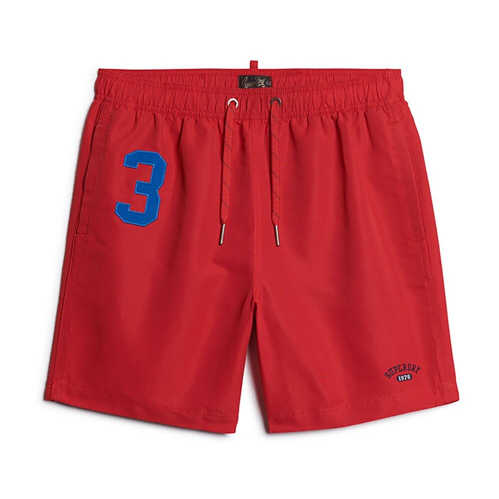 Шорты для плавания Superdry Vintage 17´´ Swimming Shorts, красный — фото 3