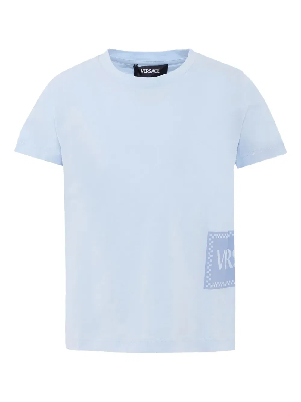 Футболка с логотипом Versace Kids, синий