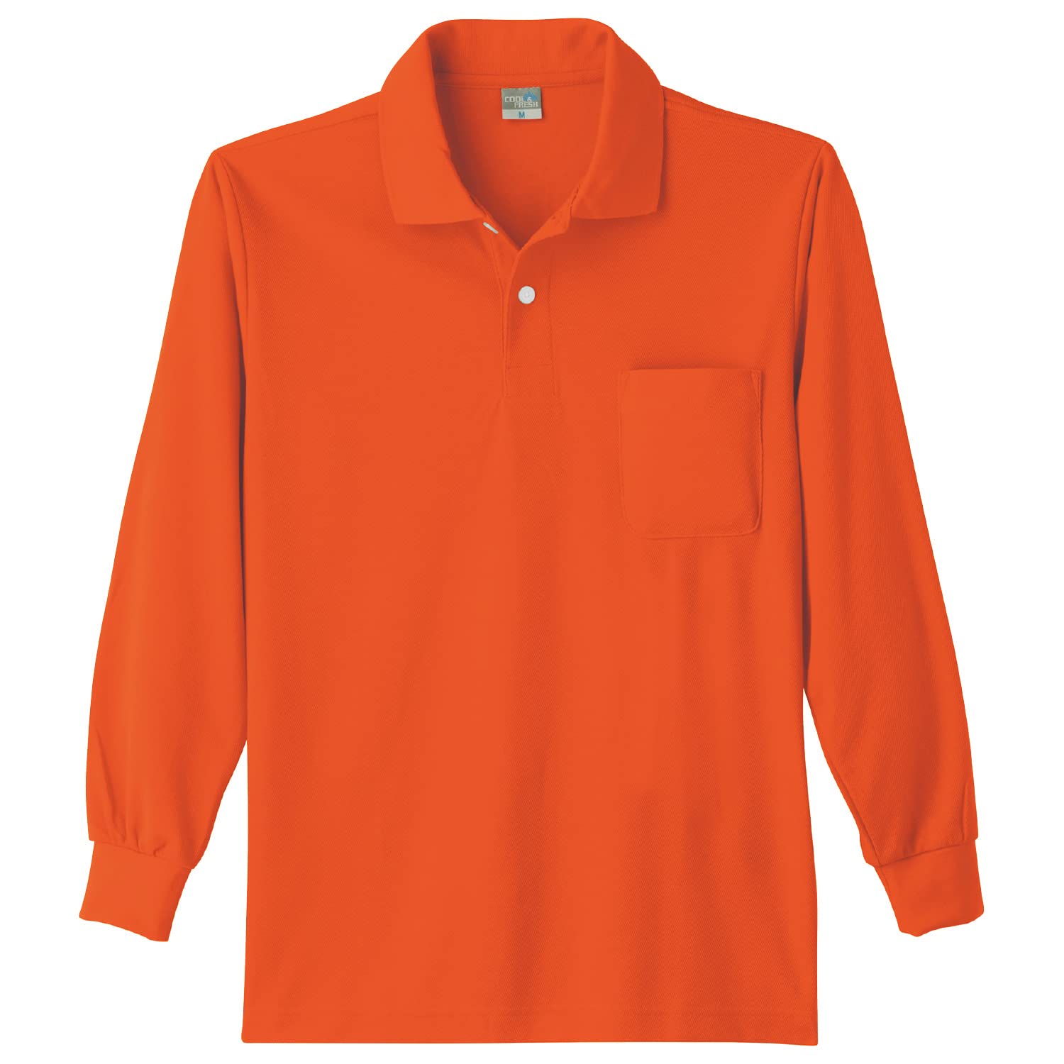 

Поло-рубашка с длинным рукавом Kokuraya Poloizm 9007 Dry, 9007-12-S, размер S, оранжевая