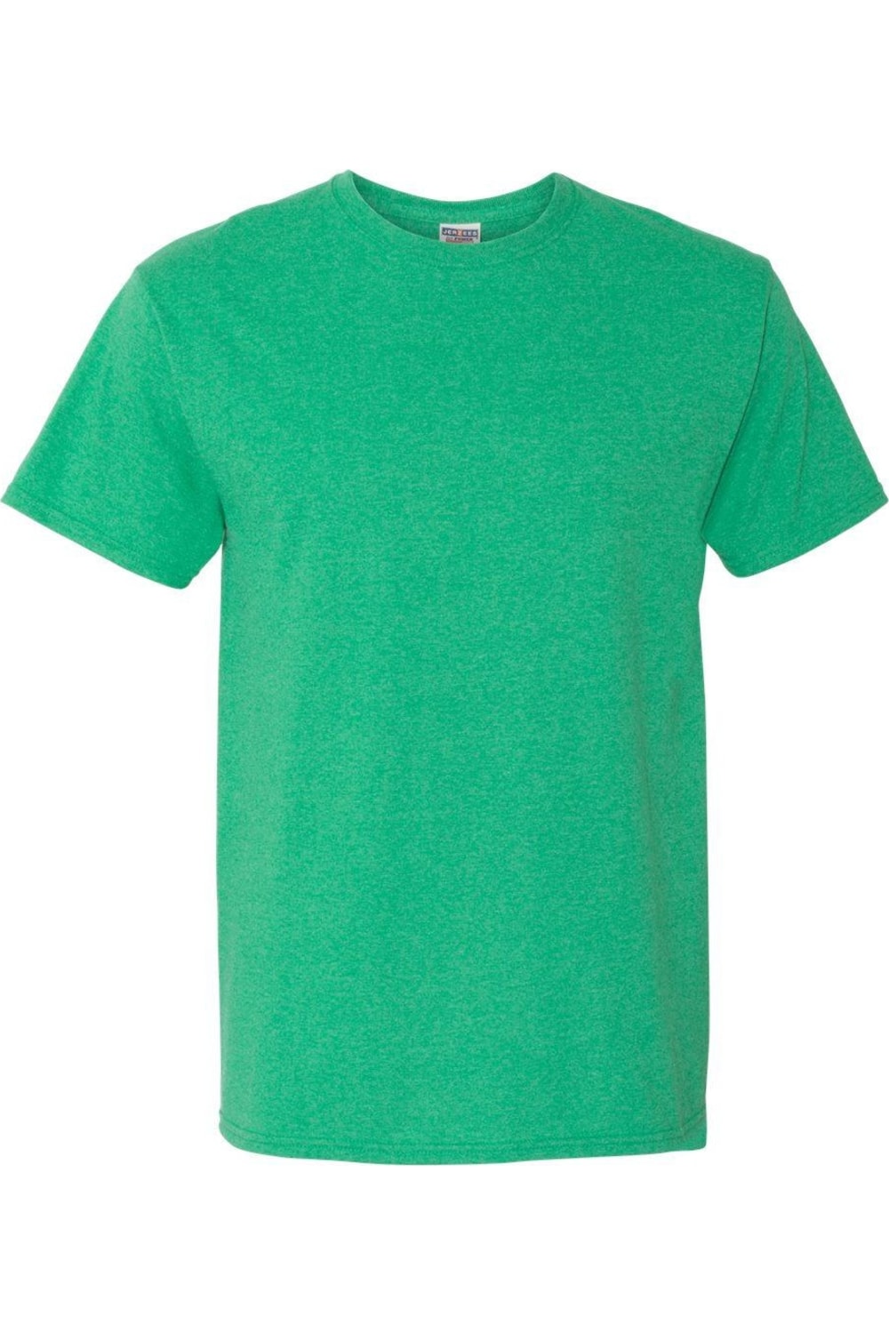 

Футболка JERZEES Dri-Power 50/50, цвет irish green heather