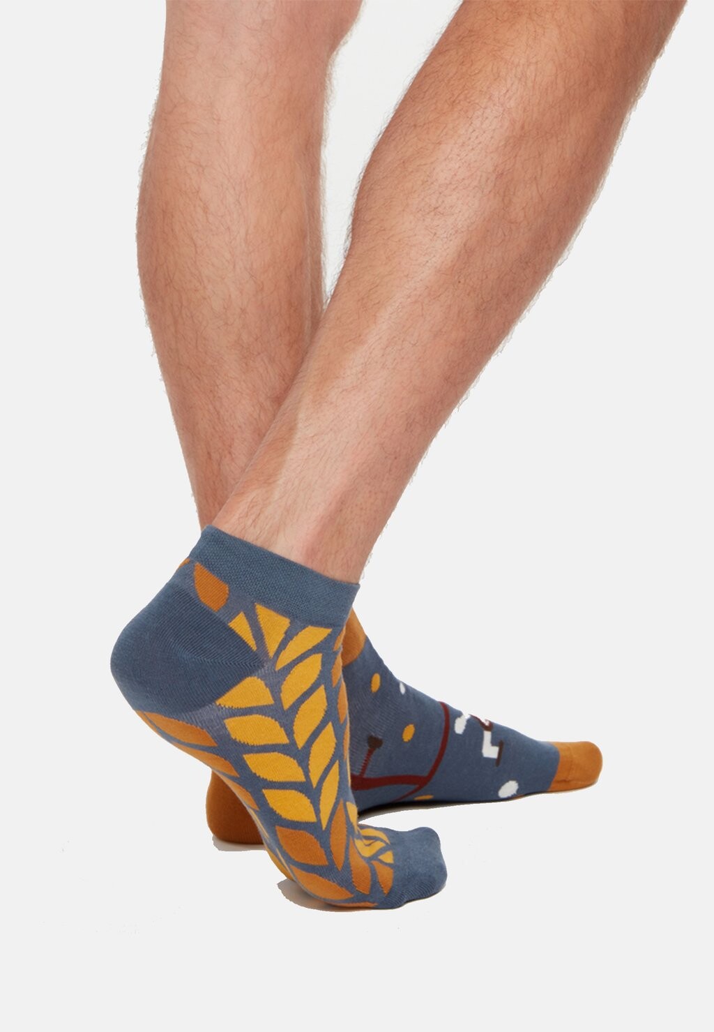 

Носки 1 PAAR MIT 2 UNTERSCHIEDLICHEN DESIGNS, MOTIV: BIER ZEIT Dedoles, синий