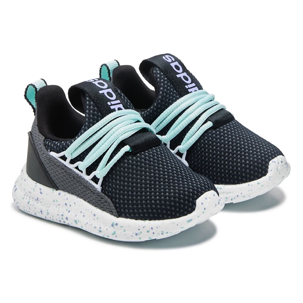 

Детская обувь на резинке Adidas lite racer adapt 7.0 для малышей, black/white/blue