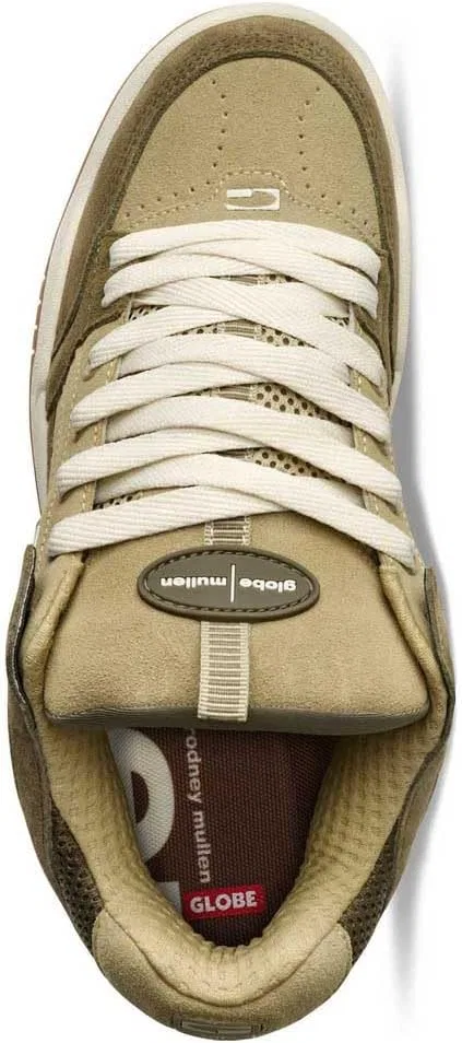 Мужские скейтбордические кроссовки Globe Tilt Prime, Olive Sand Mullen — фото 3