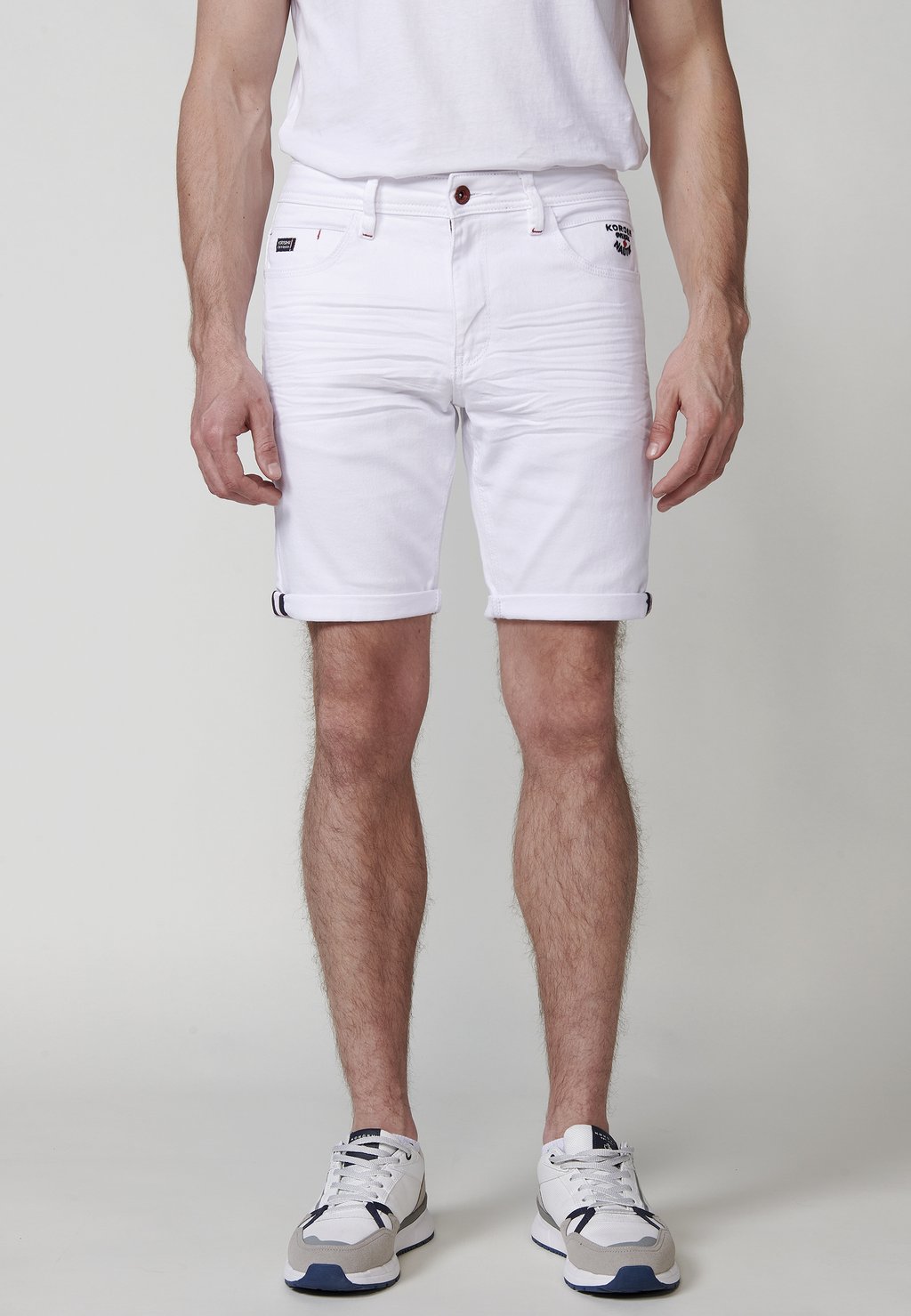 

Джинсовые шорты REGULAR ELASTIC BERMUDA Koroshi, деним