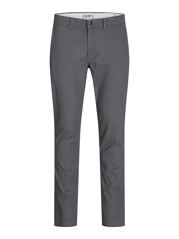 

Брюки чинос Jack & Jones, антрацит