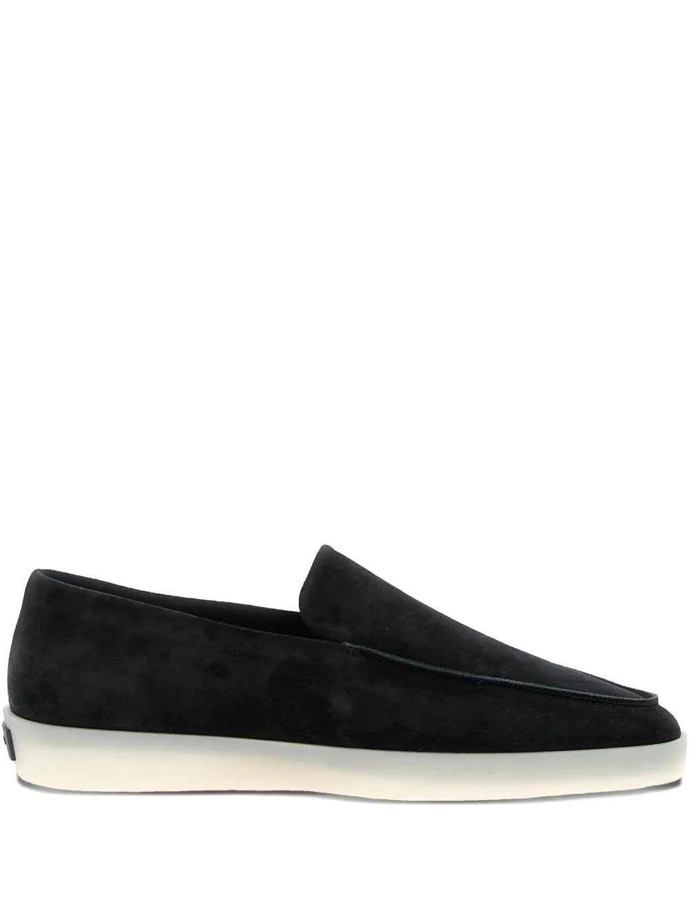 

Лоферы из замши с нашивкой-логотипом Fear Of God, черный