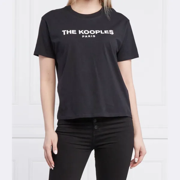 

Футболка стандартного кроя The Kooples, черный