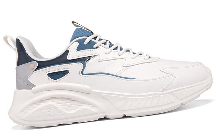 Кроссовки 361° Life Collection Lifestyle Shoes Men Low-top White/Royal Blue, белый/синий — фото 2