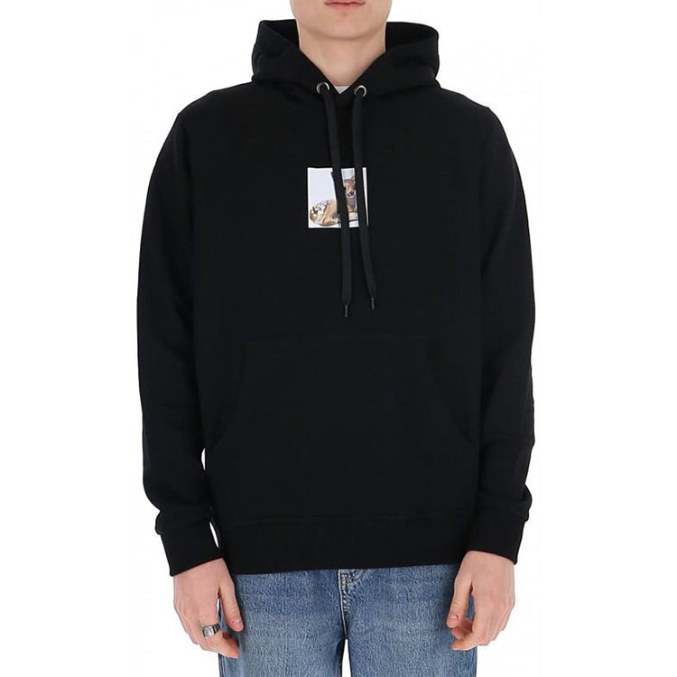 Худи Burberry Printing Cotton Unisex, желто-коричневый — фото 4