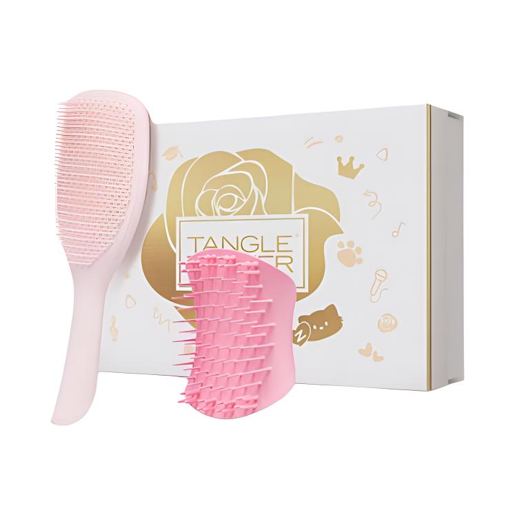 

Tangle Teezer Набор для выпрямления волос с гибкой расческой и розовым шампунем