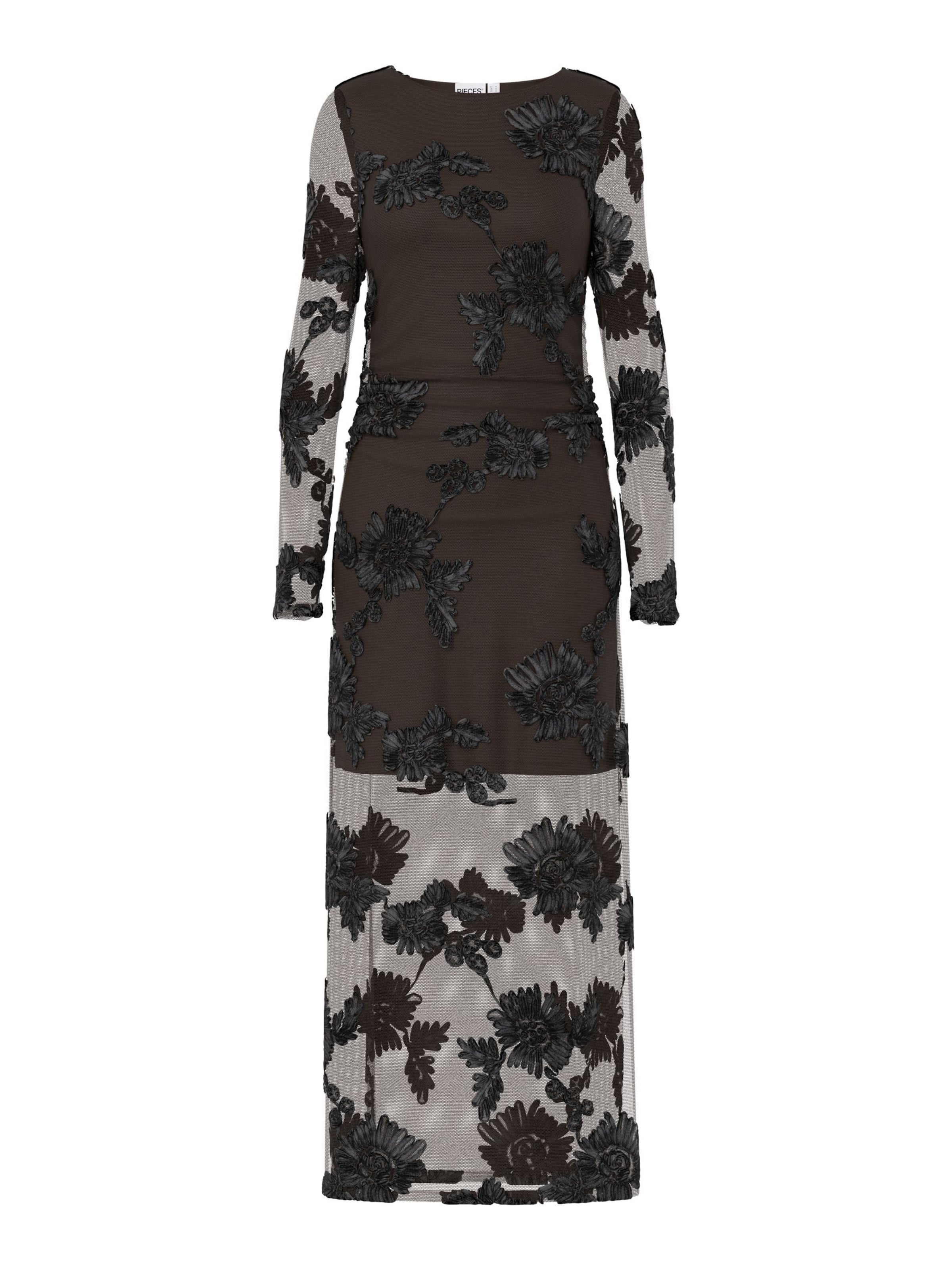 

PIECES Вечернее платье 'PCOffia' в темно-коричневом цвете