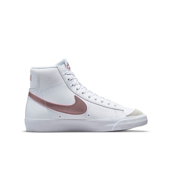 Кроссовки blazer mid '77 'white pink glaze' Nike, белый — фото 2