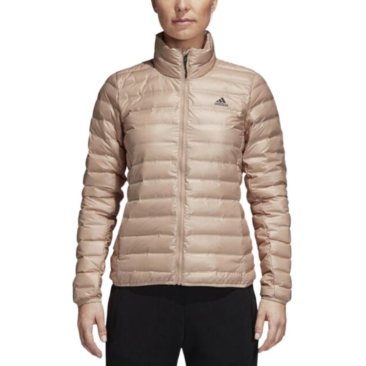 

Adidas Коричневая пуховая куртка для женщин, Brown