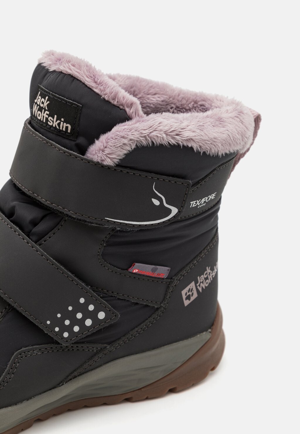 

Зимние ботинки POLAR BEAR TEXAPORE MID UNISEX Jack Wolfskin, черный