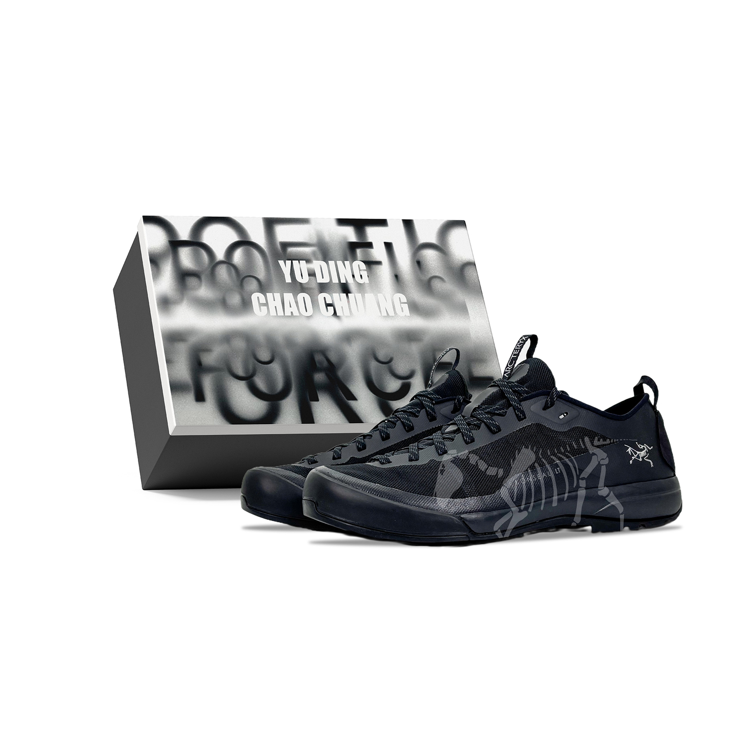 

Arcteryx Износостойкие и легкие кроссовки Konseal Lt низкие унисекс Black