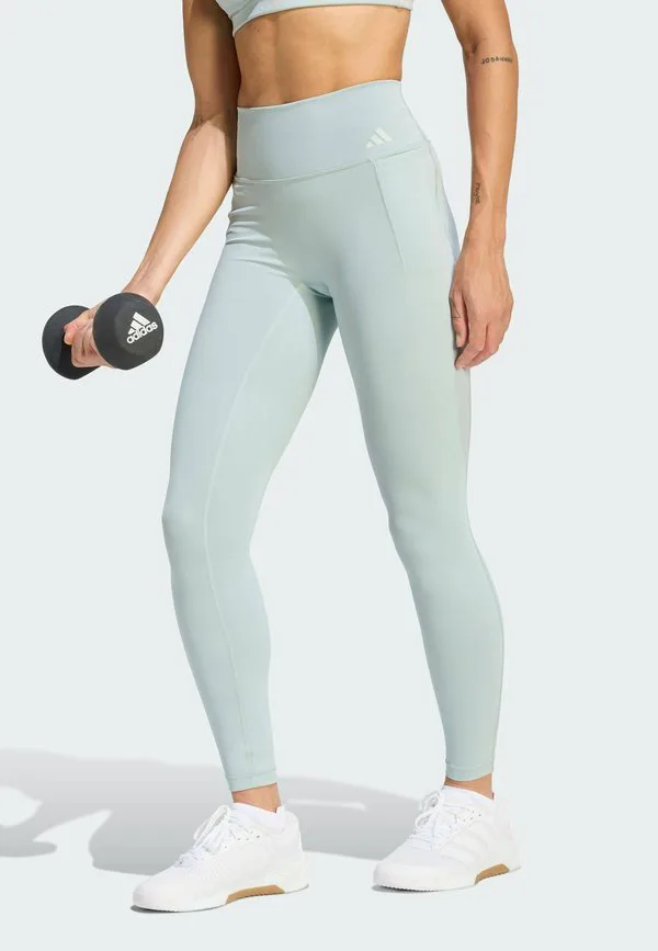 Леггинсы optime для тренировок, длинные леггинсы Adidas Performance, Sage