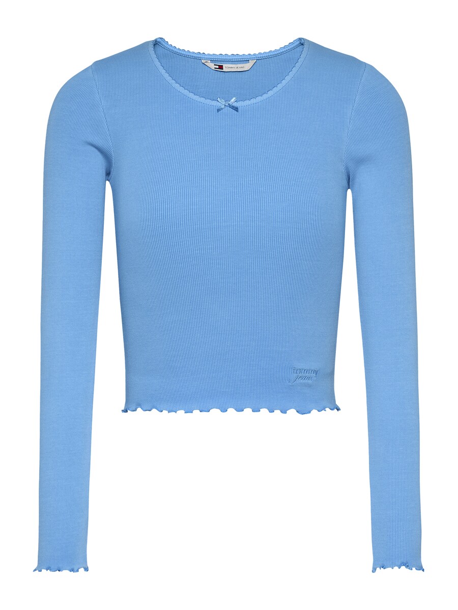 

Лонгслив Tommy Jeans Shirt, светло-синий