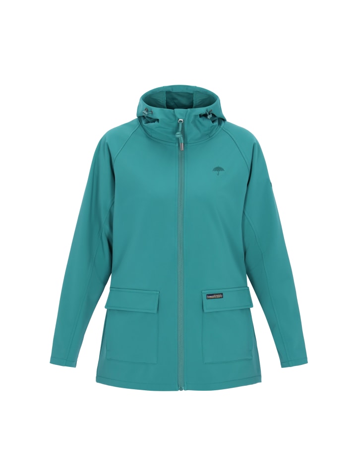 

Schmuddelwedda Женская куртка темно-бирюзового цвета