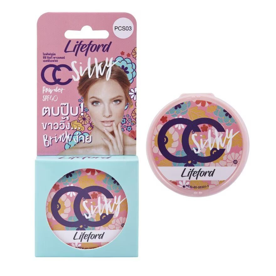 

Lifeford LifeFord CC Шелковистая пудра SPF40 3,5г. PCS03, PCS