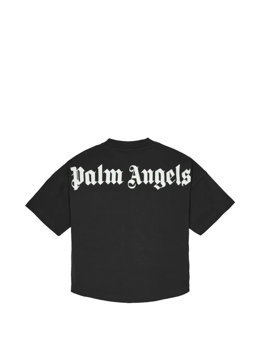 Футболка с круглым вырезом Palm Angels Kids, черный — фото 2