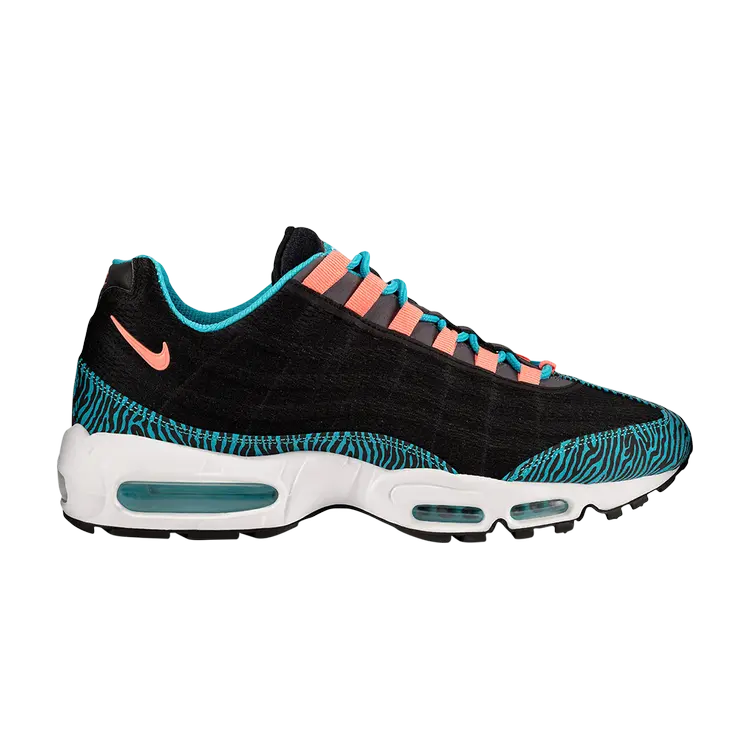 

Кроссовки Nike Air Max 95 Premium Tape 'Gamma Blue Zebra', черный