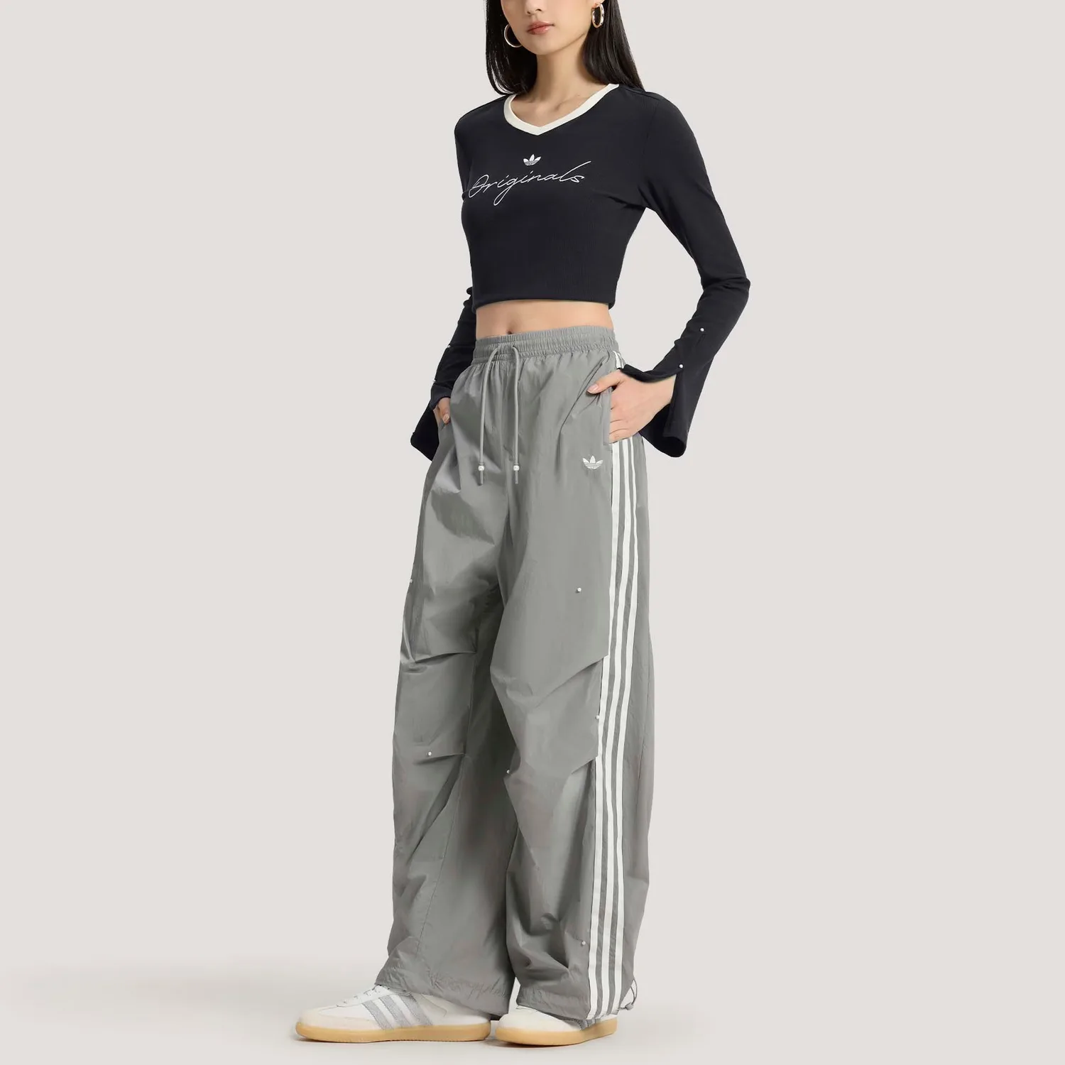 Футболка Women's Adidas Originals, черный — фото 4