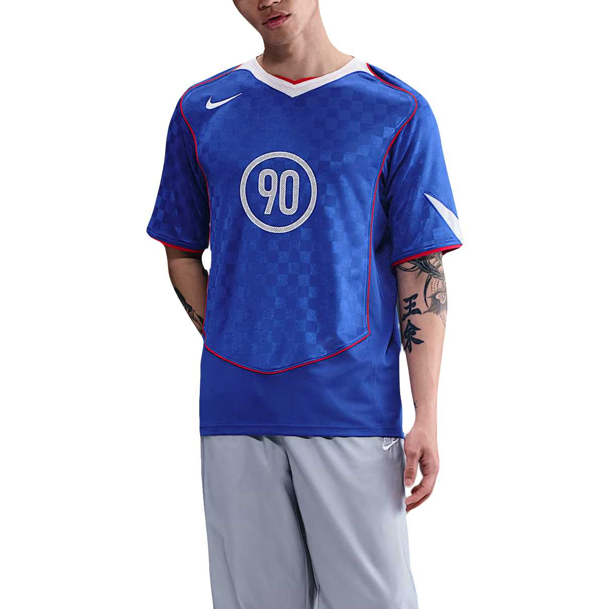 

Футболка Total 90 для мужчин с технологией Dri-FIT Nike, royal синий