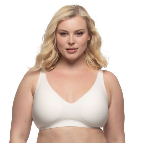 

Намек на кожу бесшовный беспроводной бралетт 170175 Jezebel, цвет coconut cream white