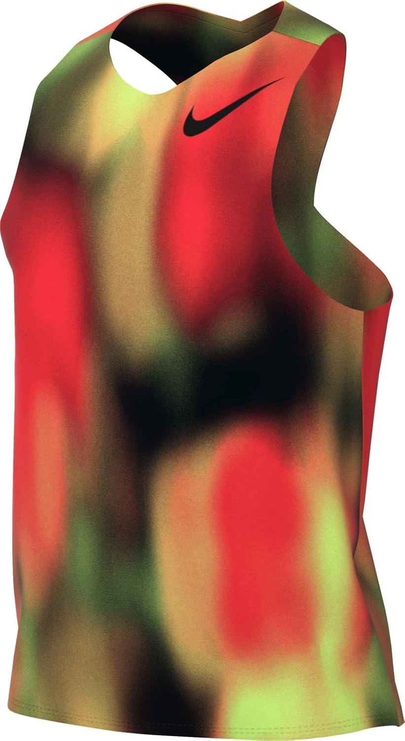 

Nike Мужские шорты для бега, Lt Lemon Twist/Lt Crimson/Black/Black